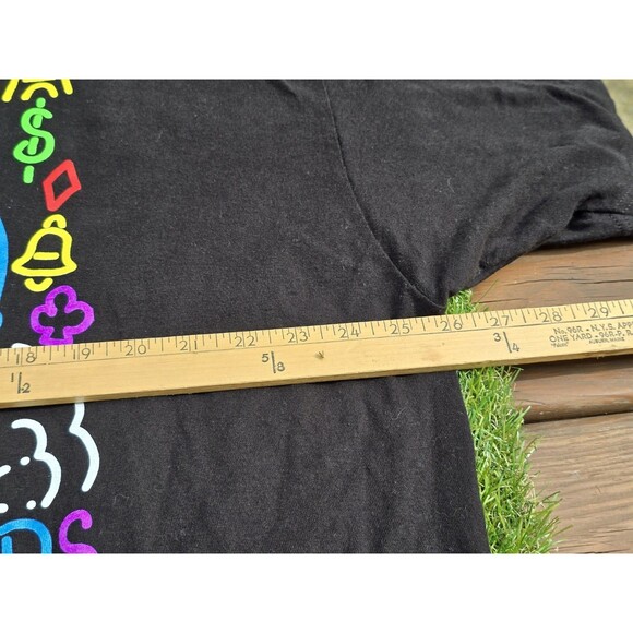 All Elite Crate Best Friends Black T Shirt 3XL  AEW Orange Cassidy Neon Colors - Picture 9 of 9